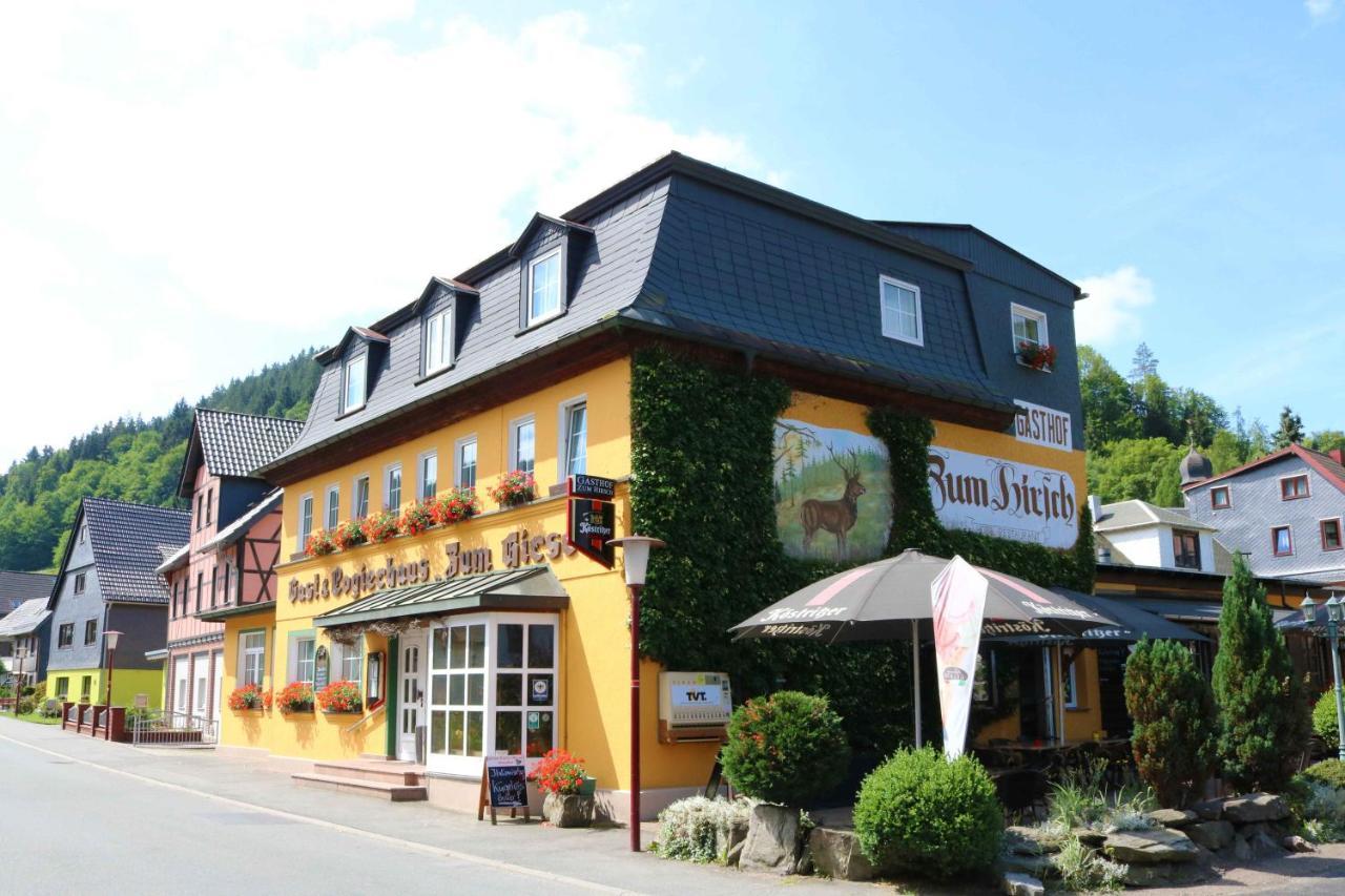 Landhotel Zum Hirsch Unterweissbach Exterior foto